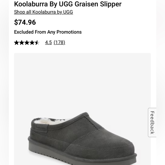 NWOB Koolaburra By UGG Graisen Slipper - Picture 3 of 9